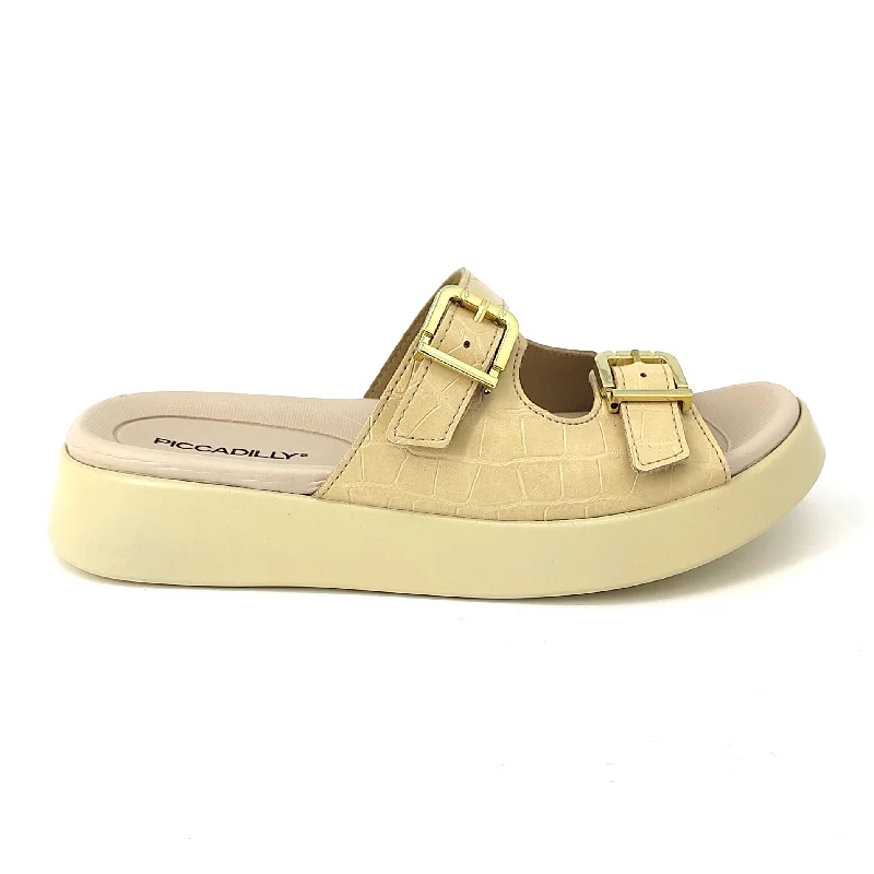 Serene Walkers - Creme Croco (468.005)