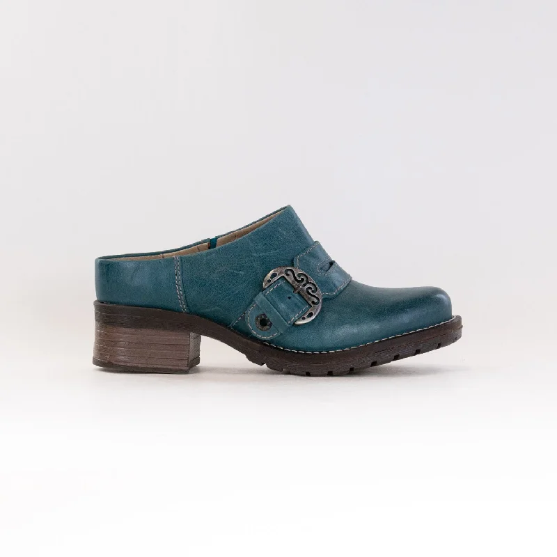 Dromedaris Karina (Women's) - Teal Leather