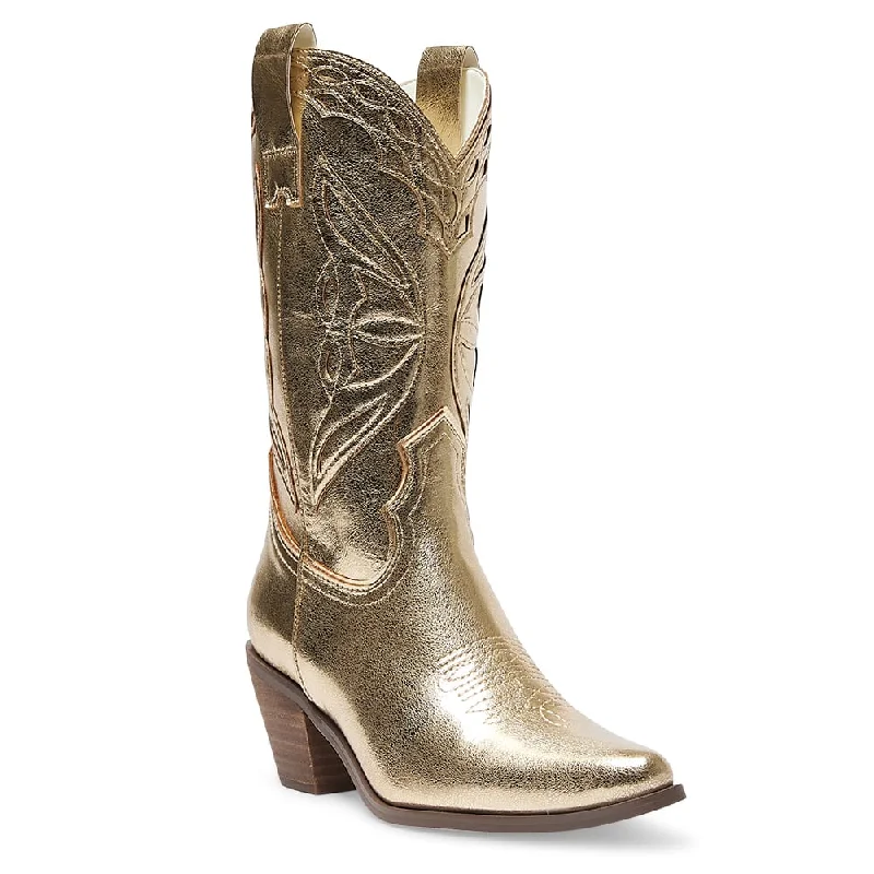 Rodeo Boot in Soft Gold