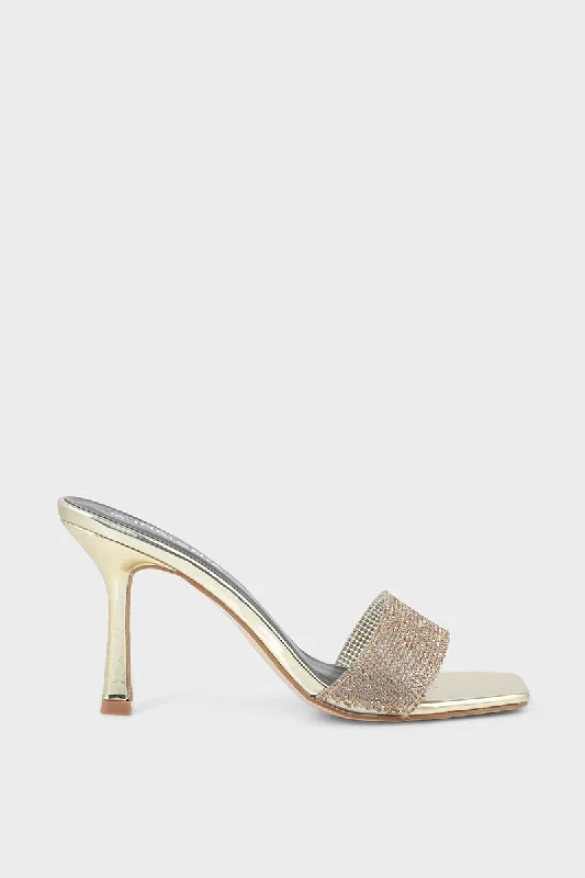 Party Wear Slip On IP0013-Golden